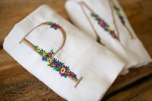 Inabel Pillowcases with Personalized Embroidery