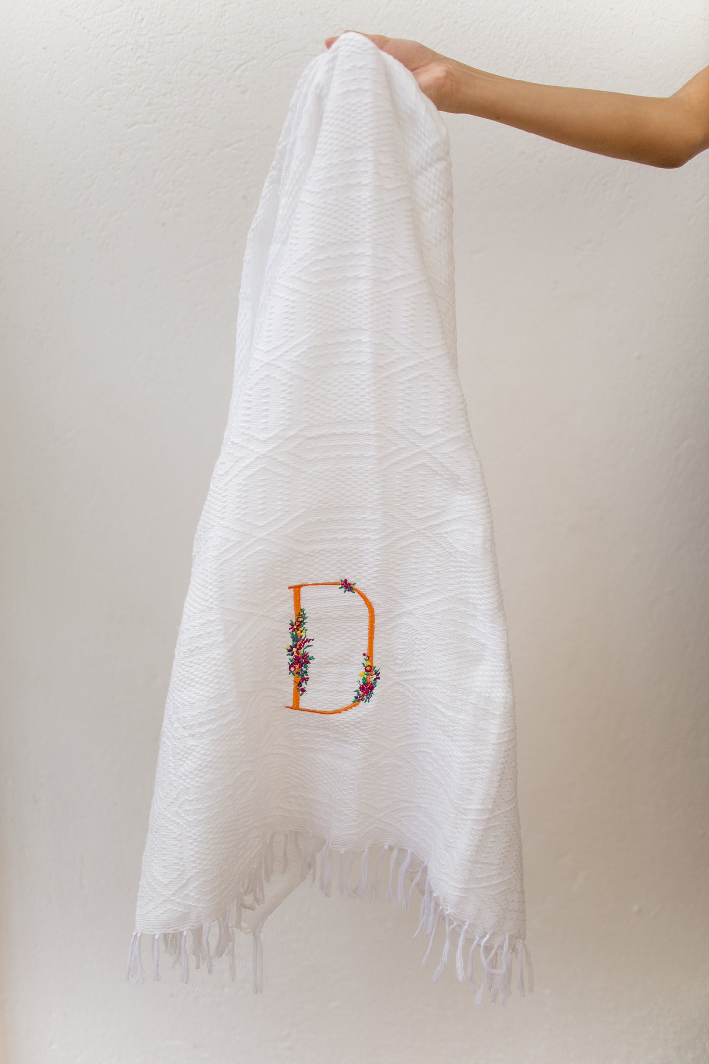 Inabel Bath Towels with Embroidery