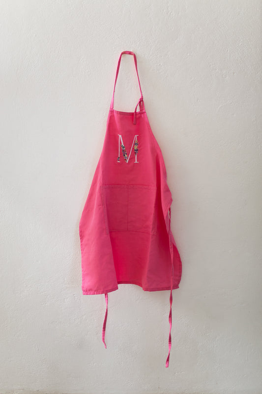 Inabel Apron with Embroidery