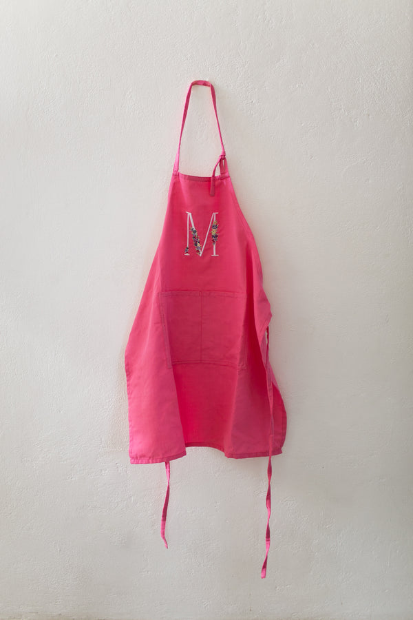 Inabel Apron with Embroidery – Kostura Maria